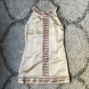 Sequined Abaete silk dress size 2
